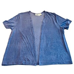 Risa Purple Open Front Cardigan Women’s S/M Medium